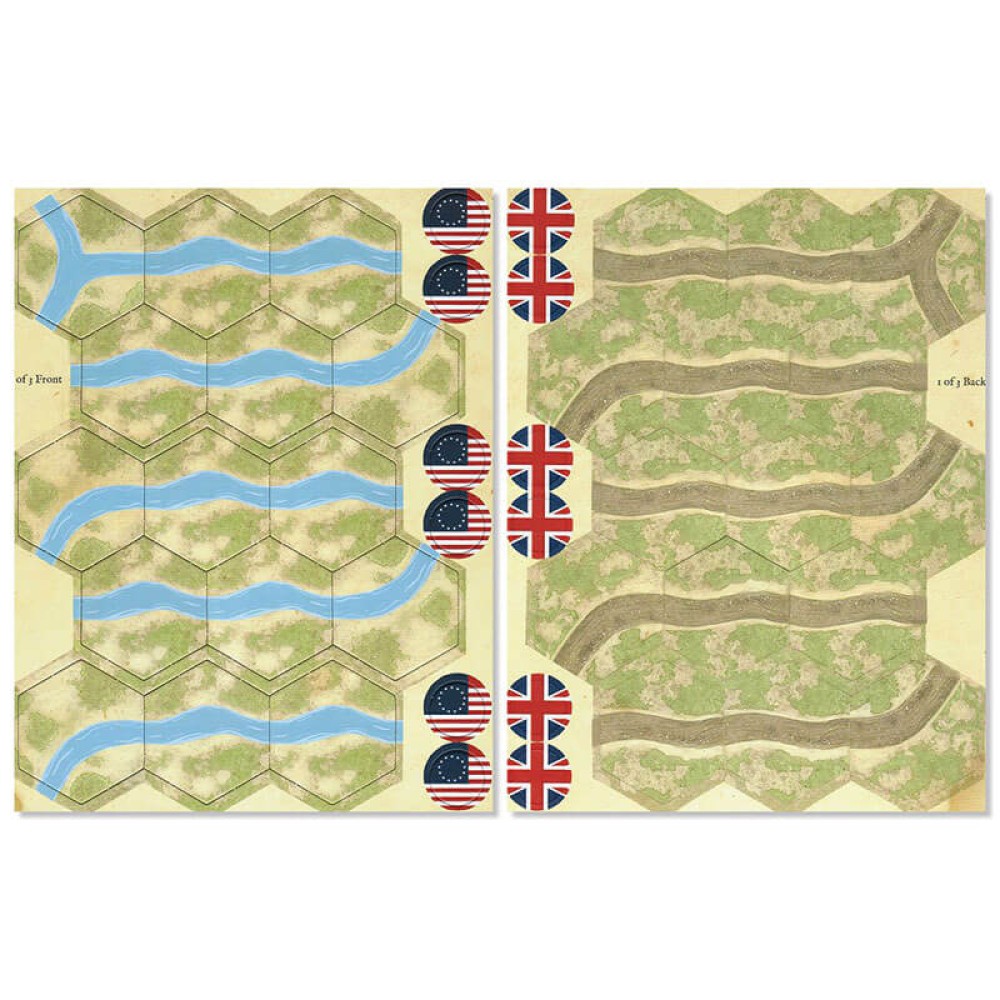 Commands & Colors Tricorne: American Revolution Board Game - 12 Historical Battles Strategy Game